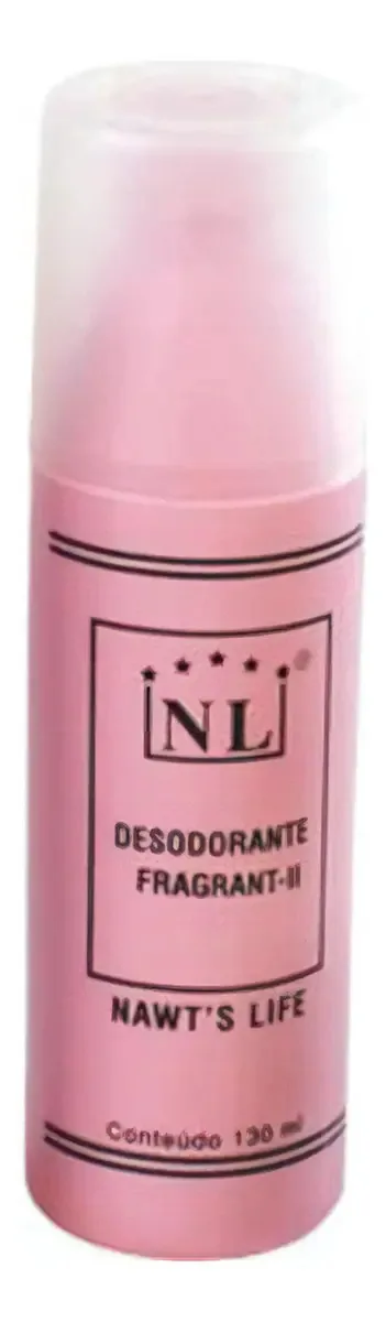 Antitranspirante em spray Nawt's Life Rosa suave