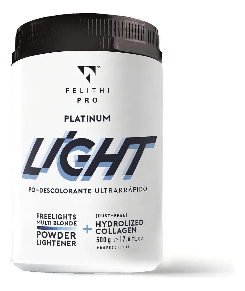 Pó Descolorante Platinum Light Felithi 500g