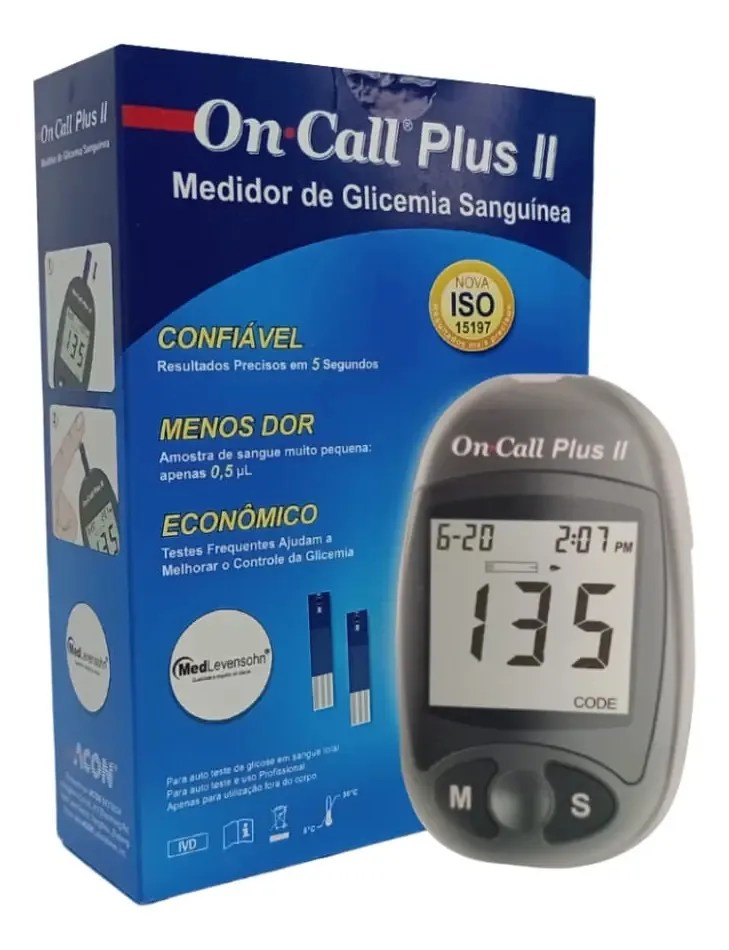 Monitor - MedLevensohn On Call Plus II Memória Testes USB
