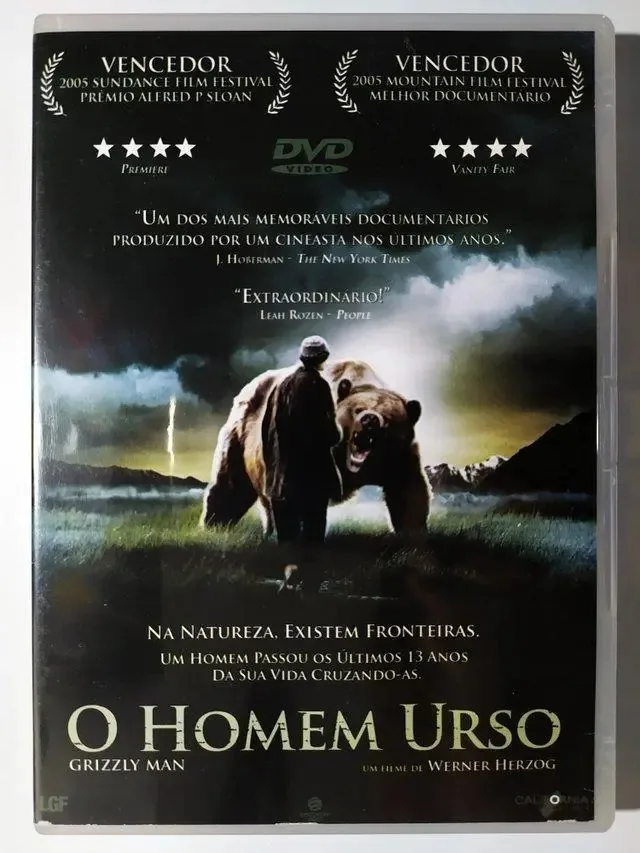 Dvd O Homem Urso