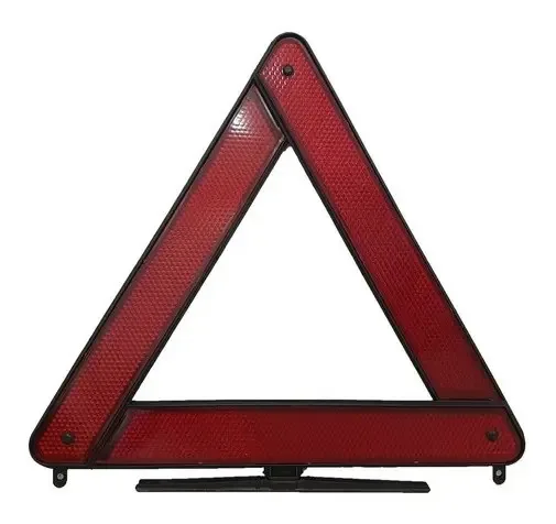 Triângulo de Segurança Automotivo Truck Tudo T002 Plástico 44cm