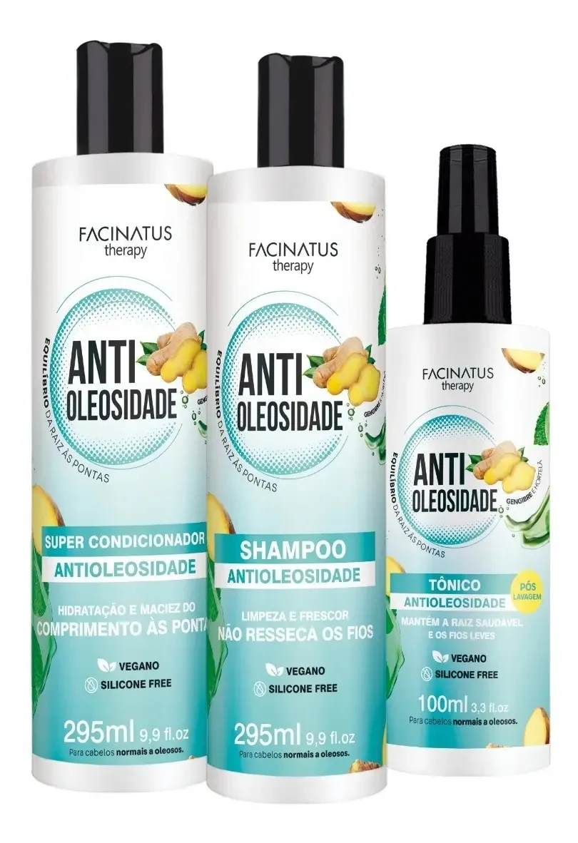 Kit Capilar Antioleosidade E Hidratação