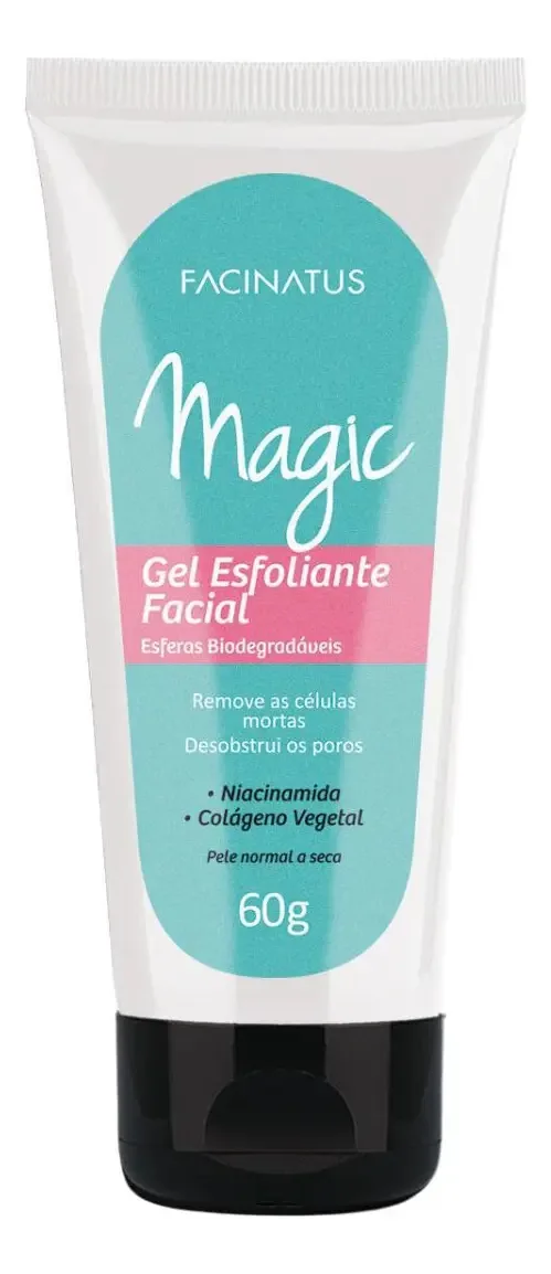Facinatus Gel Limpeza Facial Esfoliante Hidratante para Rosto
