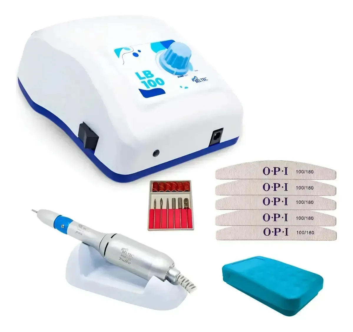 Aparelho Micro Motor Beltec Lb100 Podologia + Massageador