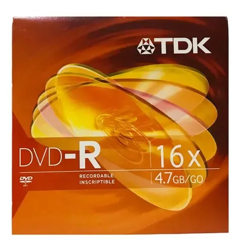 Disco Gravavel Virgem Para Armazenamento De Dados E Vídeos