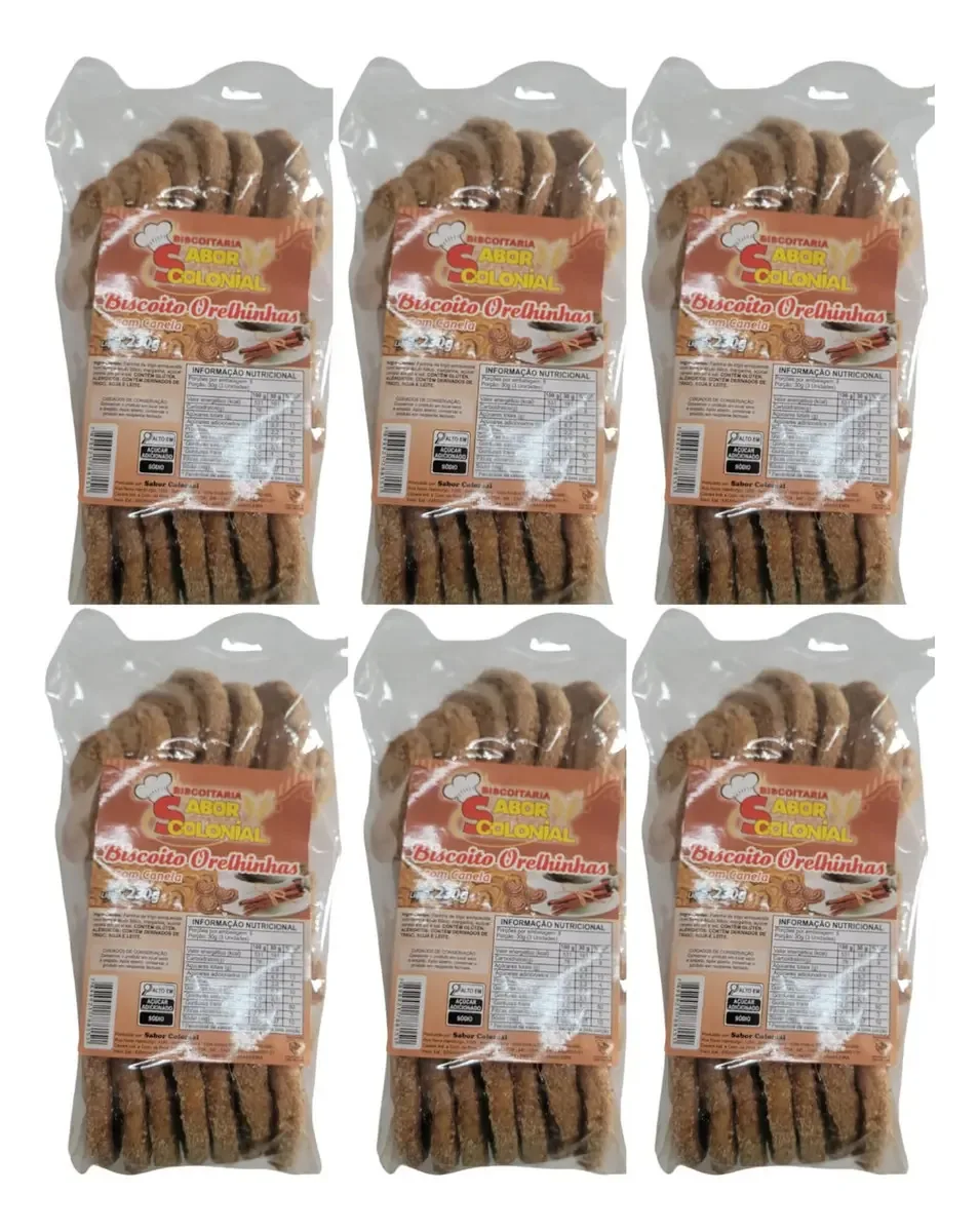 Sabor Colonial Orelhinhas C/ Canela 230g