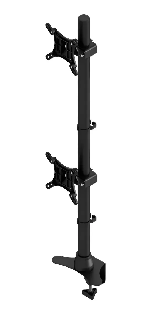 Suporte Vertical Morsa P/ 2 Monitores 10' A 27' Avatron Cor Preto