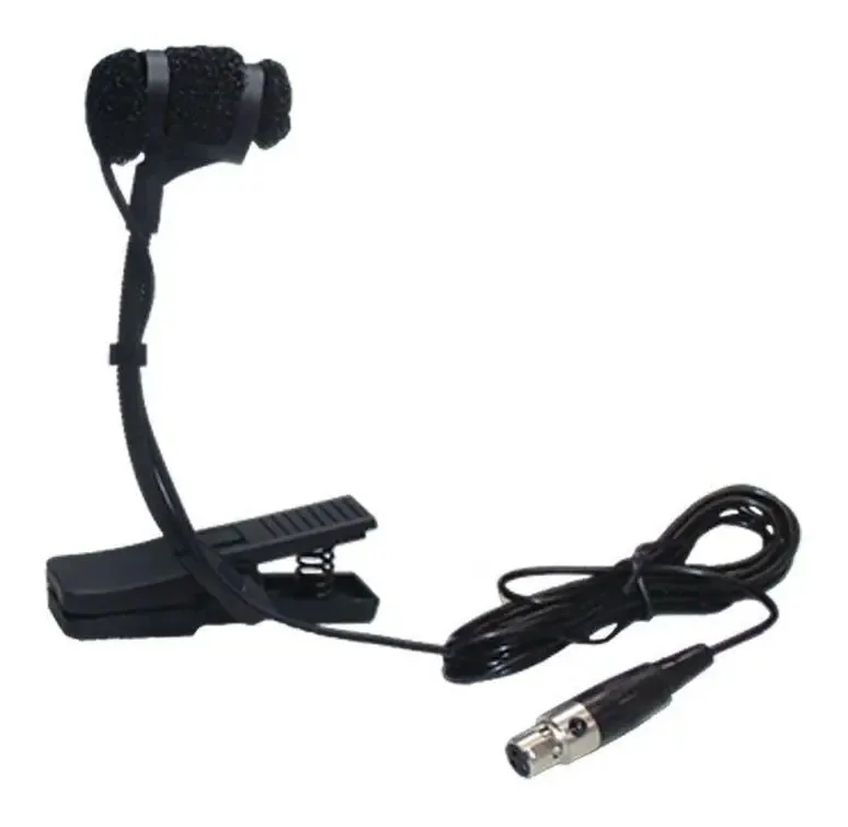 Microfone Lyco Para Sopro Im-03xlr Trompete/saxofone Cor Preto