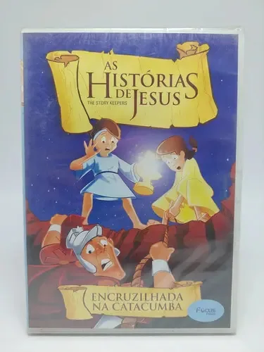 DVD Filme Gospel As História De Jesus Encruzilhada Catacumba Focus Filmes