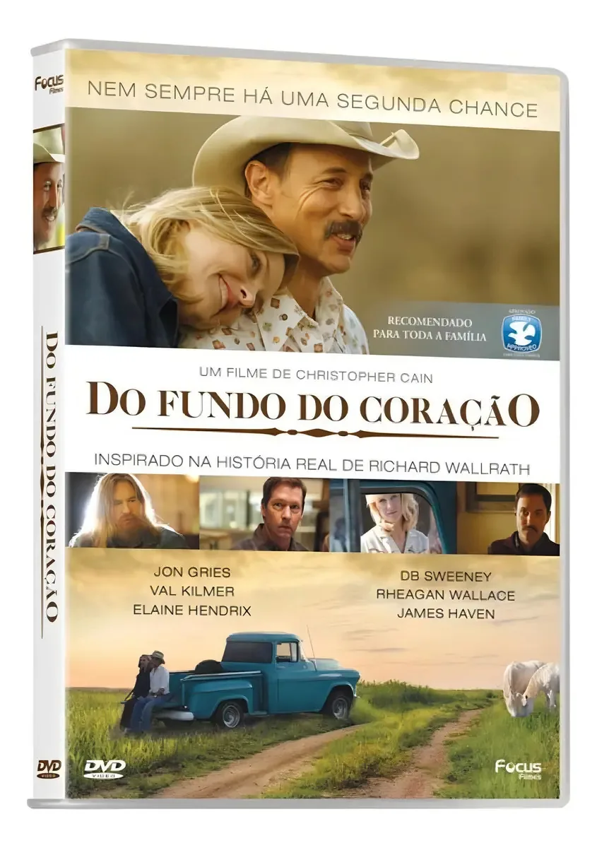 DVD Do Fundo do Coração Drama Focus Filmes