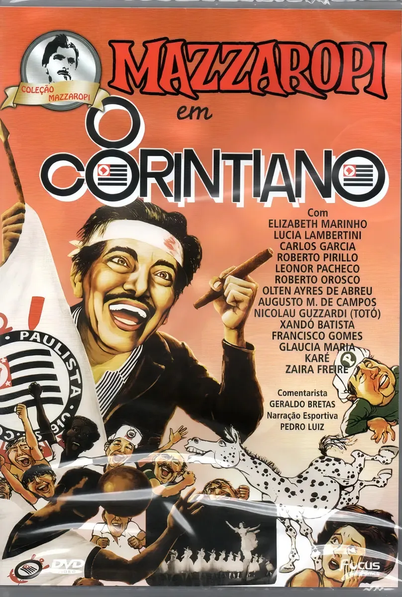DVD O Corintiano Mazzaropi Comédia Focus Filmes