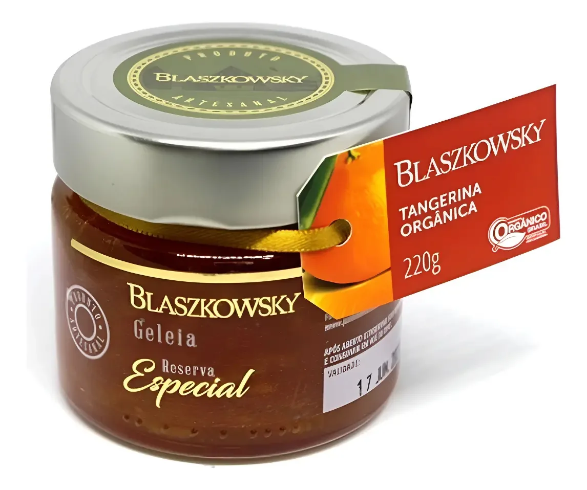 Geleia Organica De Tangerina Blaszkowsky 220g