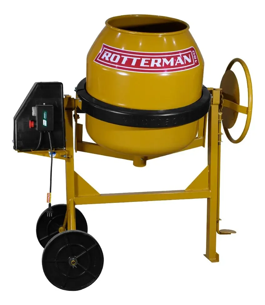 Betoneira 150l 1/2cv Mono Kit De Segurança Rotterman