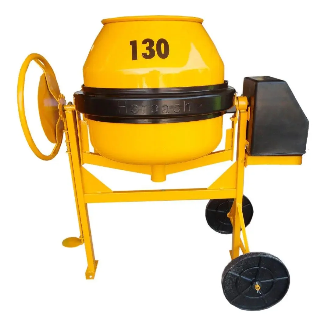 Betoneira 130l Monofásico 1/3cv 4 Polos Com Kit De Segurança