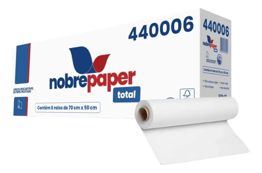 Lençol Hospitalar Nobre 70 cm × 50 cm Nobrepaper