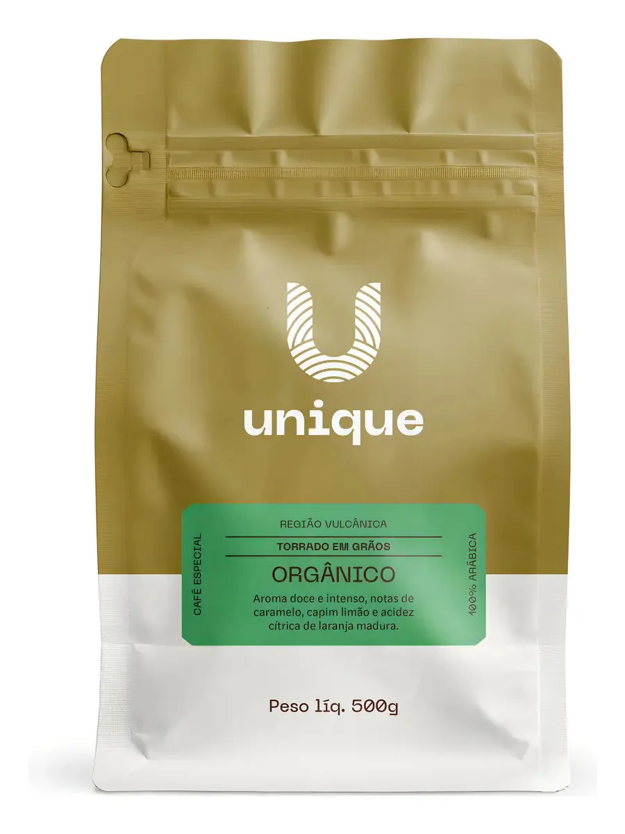 Unique Cafés - Café Especial Orgânico 100% Arábica 500g