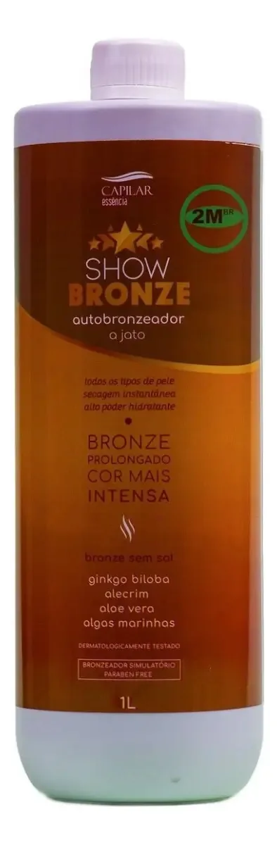AUTOBRONZEADOR A JATO TRADICIONAL 1L - CAPILAR ESSÊNCIA