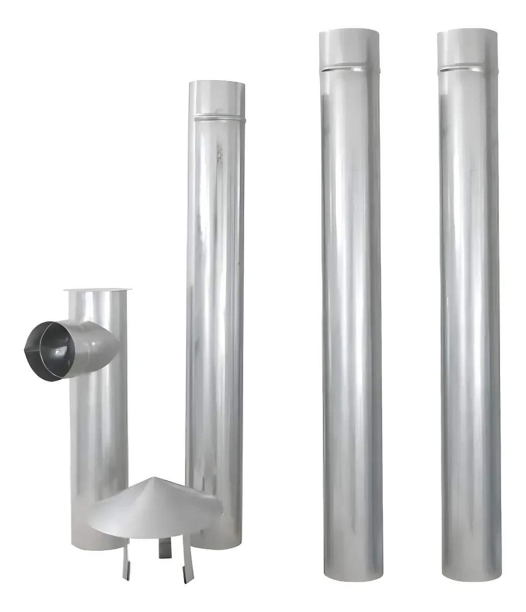 Kit Chaminé Completo 100mm Galvanizado