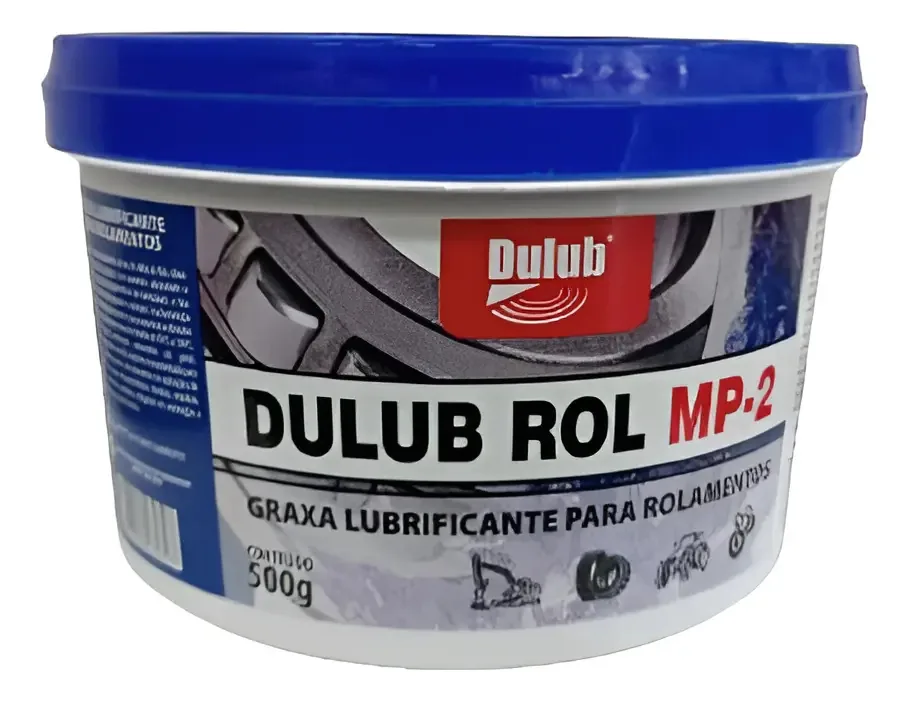 Graxa Azul Rolamento Mp-2 500g Dulub