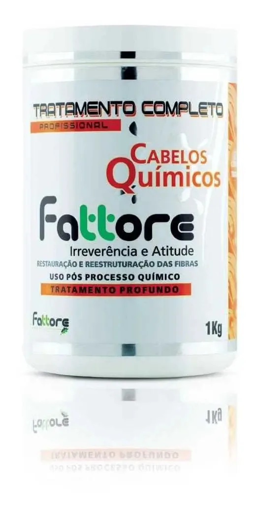 Fattore Máscara Tratamento Químicos 1kg