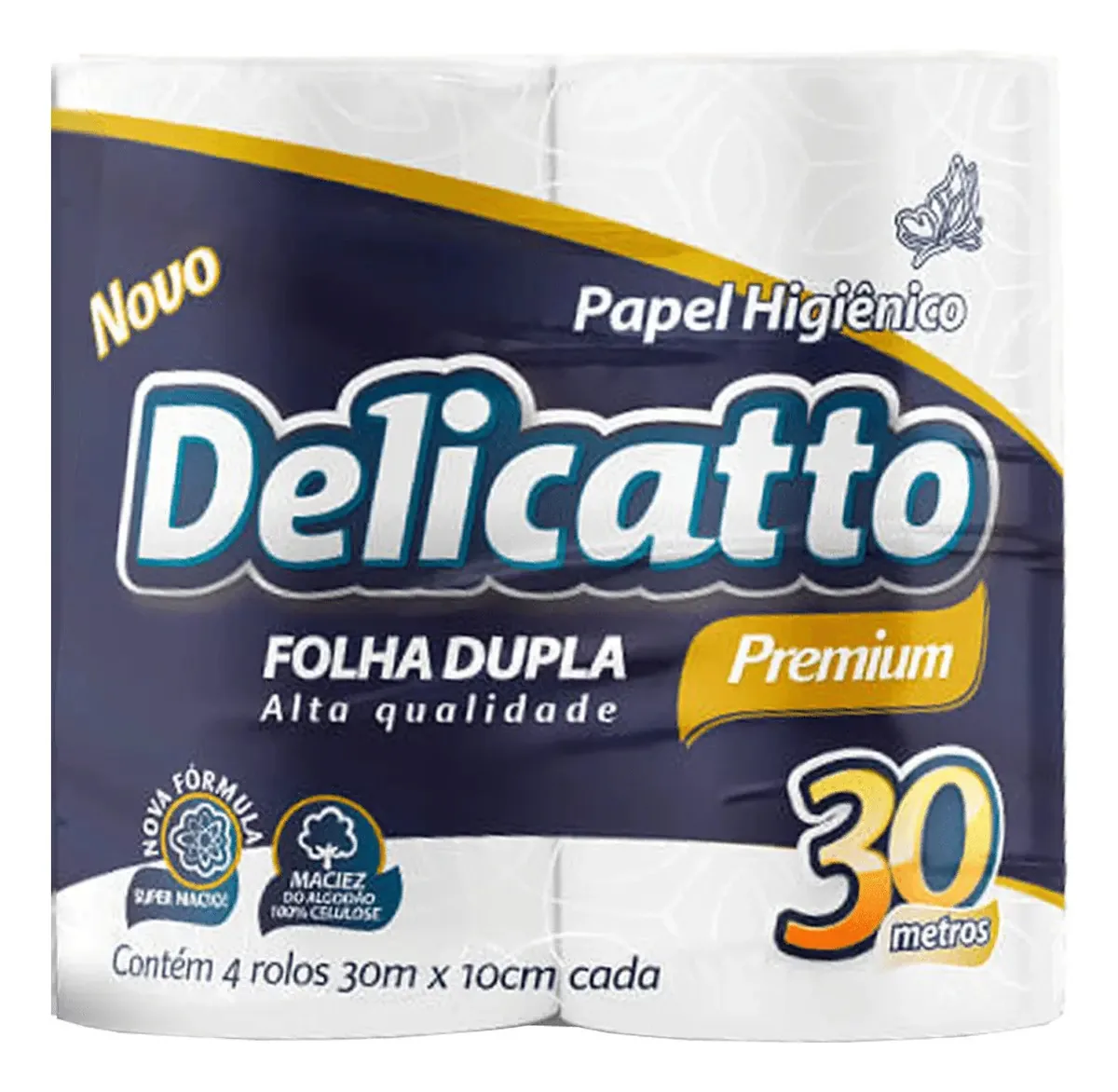 Papel Hig Delicatto Fd C