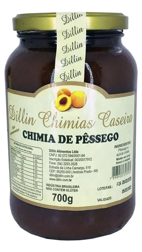 Chimia De Pessego Dillis 700g