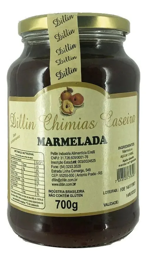 Chimia Dillin Marmelada 600g