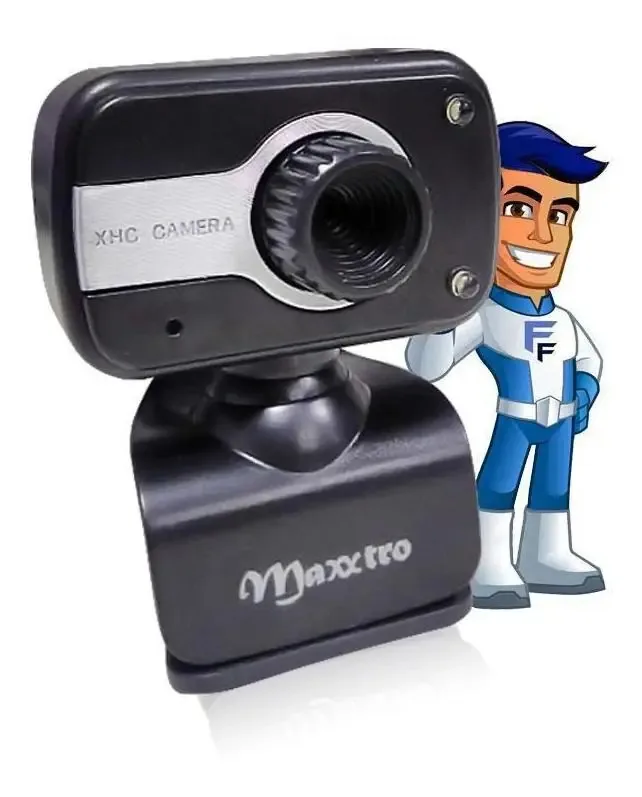 Webcam Usb Mini Câmera Wc03l Maxxtro