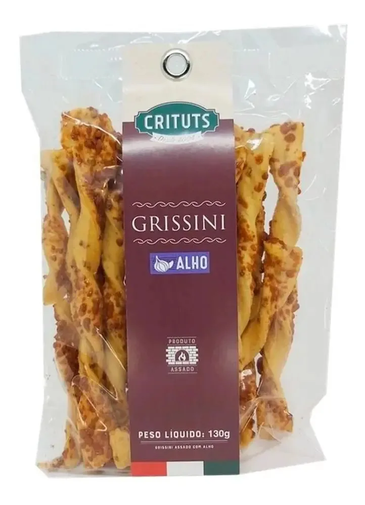 Grissini Alho Crituts 130g