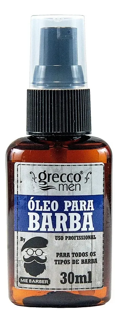 Óleo Para Barba Masculino Grecco Men Profissional