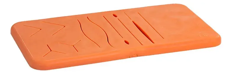 Pele Simulador Sutura Medicina Silicone Alta Qualidade