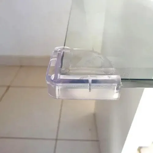 Kit Protetor De Canto Quina De Mesa Transparente Maxximo