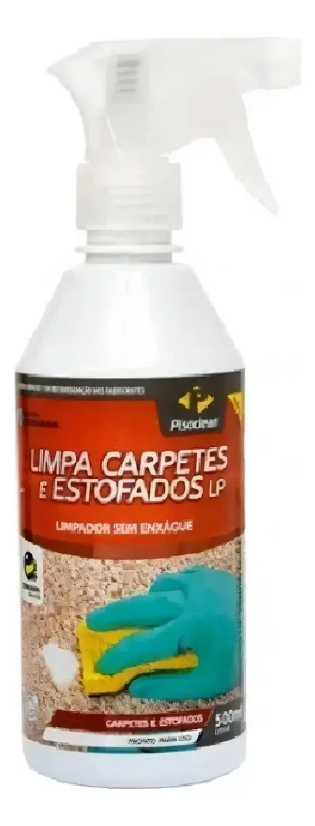 Tira Manchas Carpetes E Estofados Sem Enxágue Pisoclean