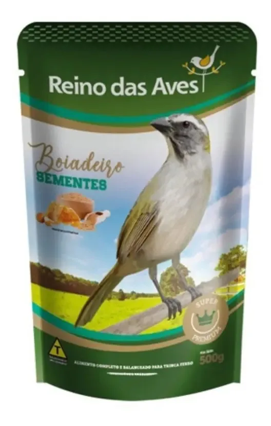 Reino Das Aves Boiadeiro Semente 500g