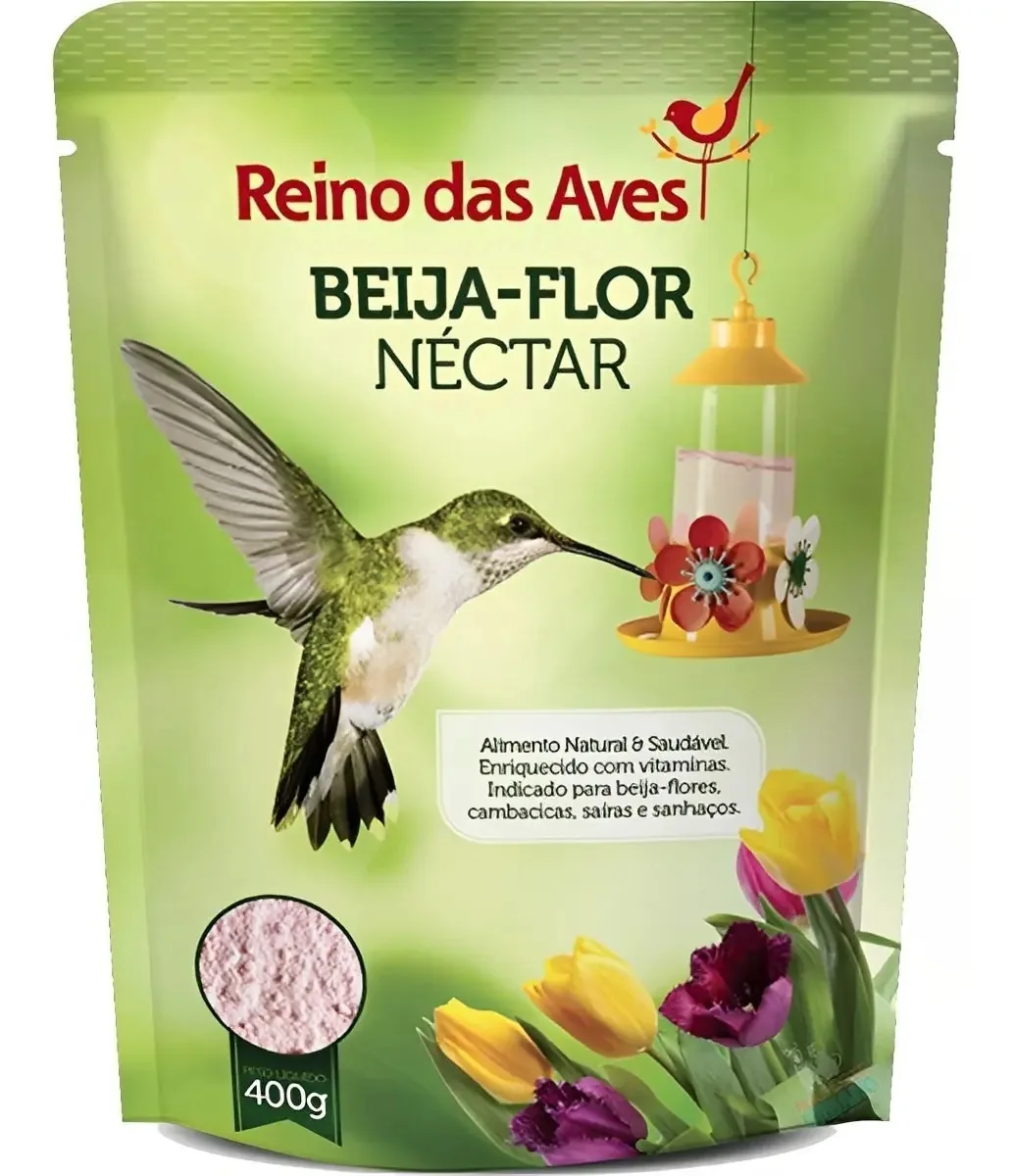 Reino Das Aves Nectar Beija Flor 400g