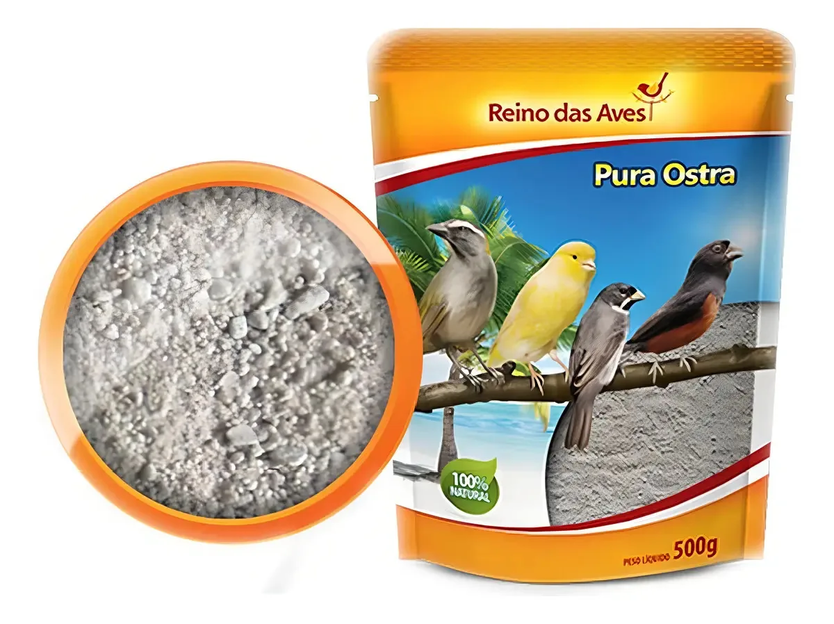 Racao Boiadeiro Pura Ostra Reino Das Aves 500g