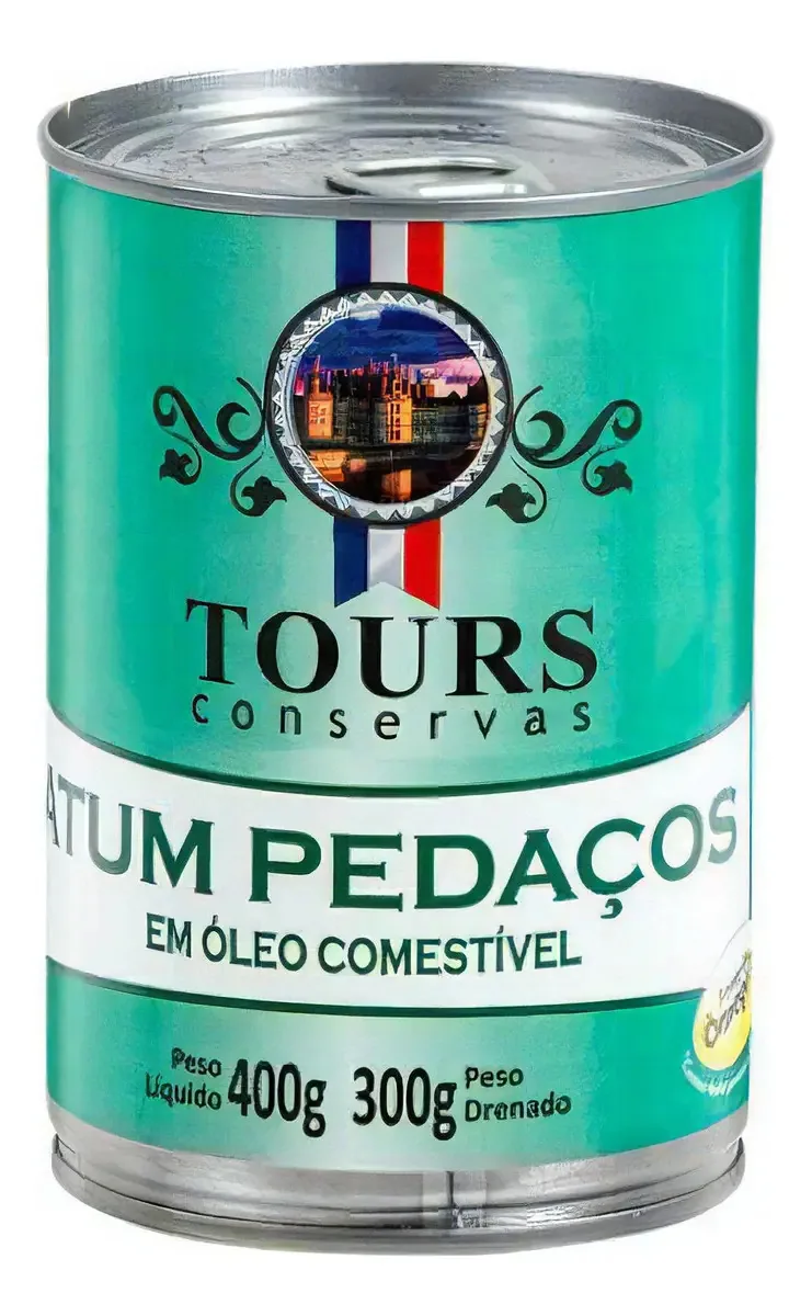 Atum Tours Brasil Pedaco 400g Oleo