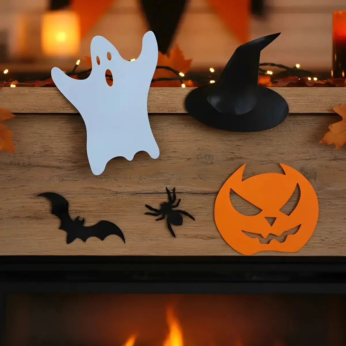 Cdi Plastic Kit Plastico Halloween C/05 Pcs