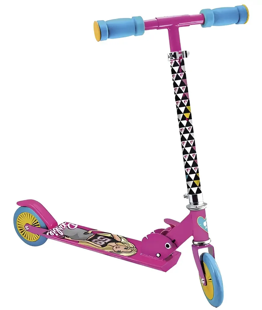 Patinete De Aluminio Fashion Barbie Astro Toys