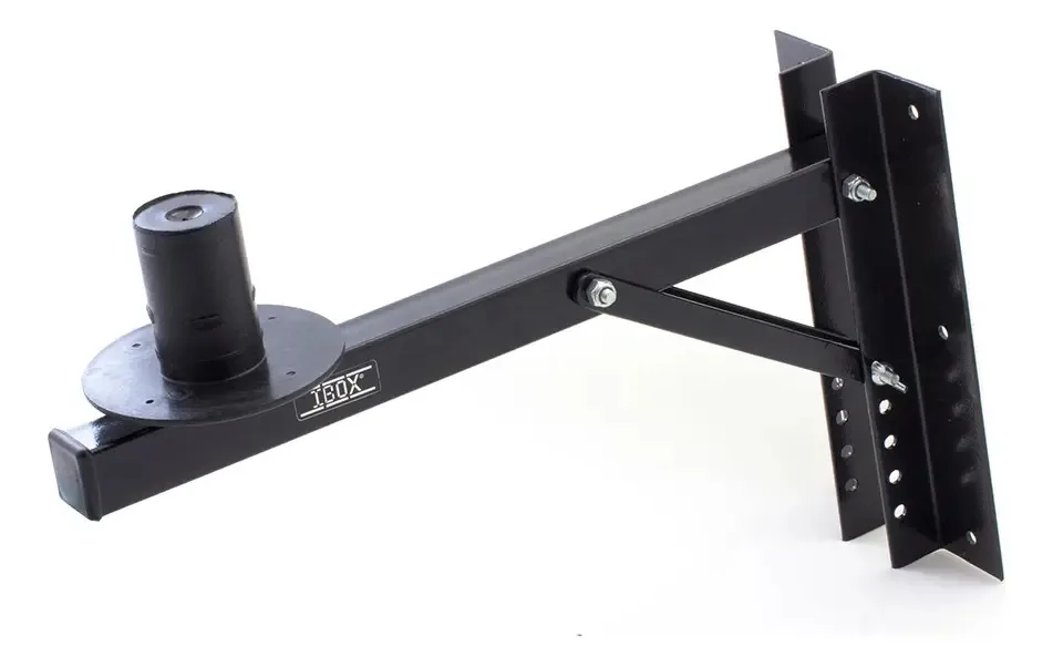 Suporte De Parede Ibox Spcr Regulável Para Caixa 35kg Preto