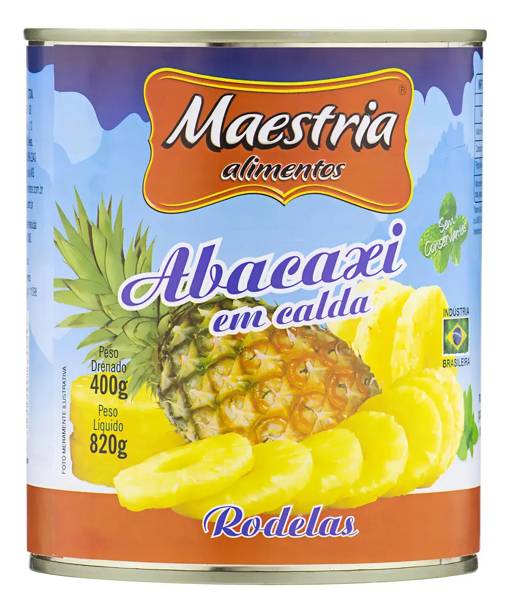 Abacaxi Em Caldas Maestria 800gr