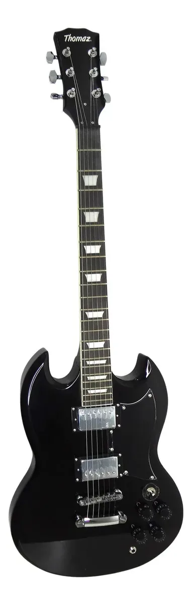 Guitarra Elétrica Thomaz Teg-340 Sg Black