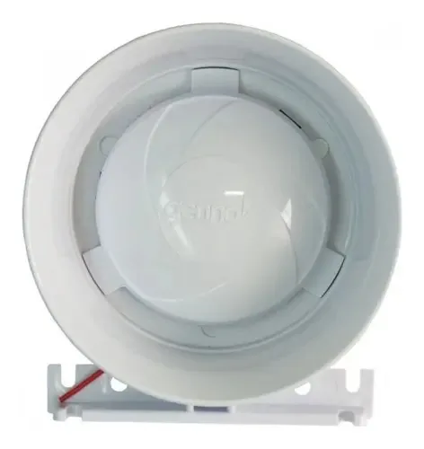 Sirene 1 Tom Preta 12 Volts Para Alarmes Genno