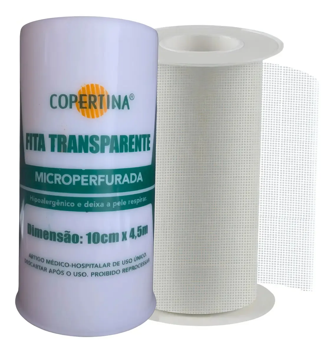 Esparadrapo Transparente Copertina - 10cmx4.5m - unidade