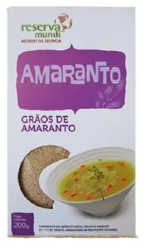 Amaranto Grao Conv Desc 200 Gr