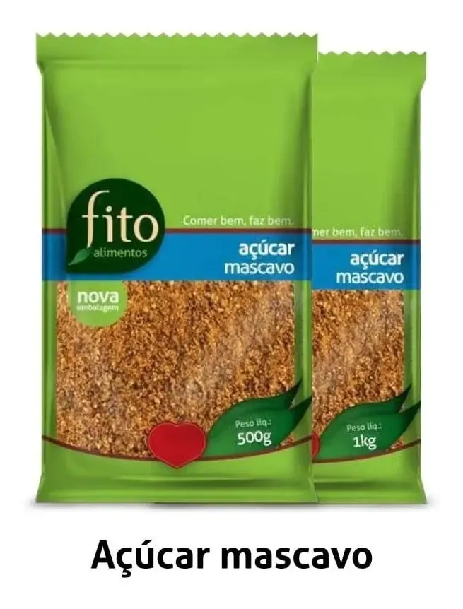 Açucar Mascavo 1kg Fito Alimentos