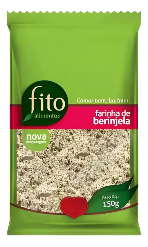 Farinha De Berinjela 150g Fito Alimentos