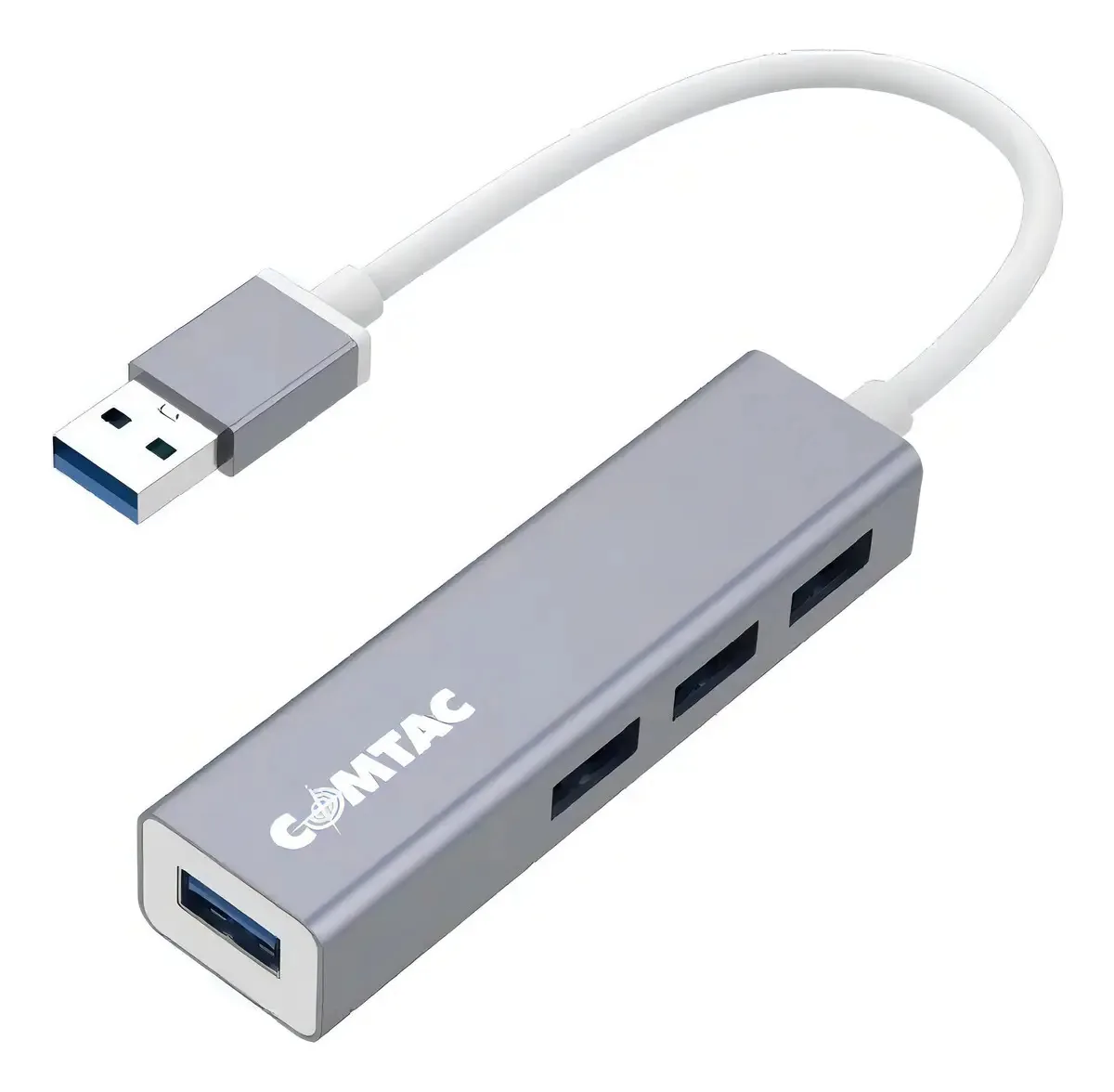 Hub USB 3.0 Comtac de 4 Portas para Computador