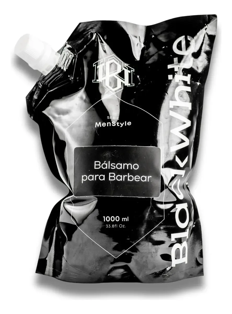 Bálsamo Para Barbear 1000ml Men Style Black White