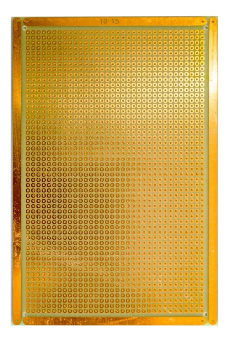 Placa De Circuito Impresso Ilhada 10x15 - Kit 10 Peças
